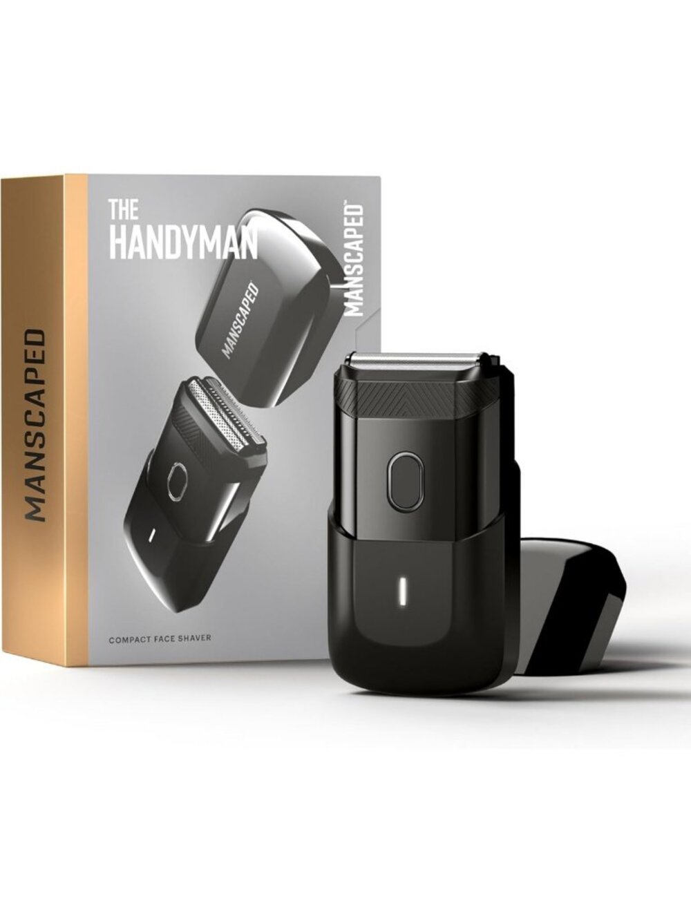 Compact Face Shaver for Men - Portable Grooming Tool, Travel-Friendly Groomer